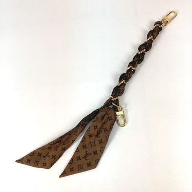 LOUIS VUITTON charm M01354 silk Brown Monogram Bag Charm/Chain Fural